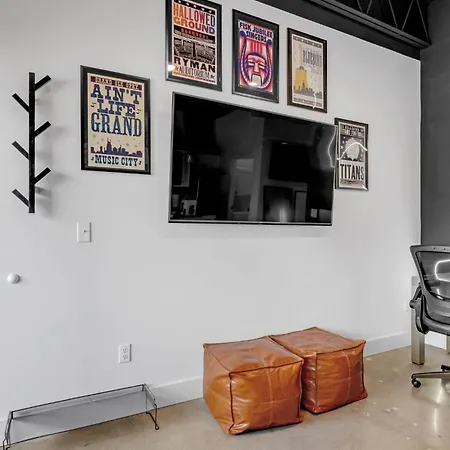 New Studio Sleeps 4 - 7 Mins To Dwtn Nashville Exterior photo